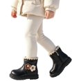 thumbnail image 1 of OGLCCG Toddler Girls Ankle Boots Little Kids Fall Winter Snow Hiking Work Booties Waterproof Leather Outdoor Shoes Size 3-10, 1 of 1
