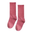 thumbnail image 1 of OGLCCG Toddler Girls Knee High Socks Soft Knitted Soft Warm Thigh Long Socks Toddler Solid Color Cotton Tights Stockings 2-12 Years, 1 of 2