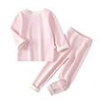 thumbnail image 1 of OGLCCG Toddler Thermal Underwear Set for Kids Winter Base Layer Long Johns Sets for Boys Girls Long Underwear for Cold Weather 2-13 Years, 1 of 4