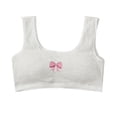 thumbnail image 1 of OGLCCG Training Bras for Girls 12-18 Years Sports Seamless Bras with Removable Padding Soft Elastic Seamless Cotton Cami Wireless Bras, 1 of 4