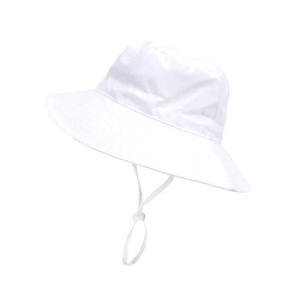 OGLCCG UPF 50  Beach Baby Sun Hat Sun Protection Cute Wide Brim Summer Toddler Girl Boy Bucket Hats with Neck Flap