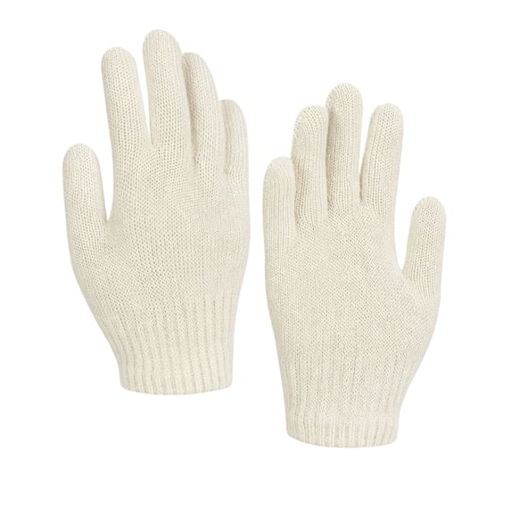OGLCCG Winter Gloves for Boys Girls Kids Warm Thermal Stretchy Full Fingers Cotton Knitted Gloves Mittens for Cold Weather Size 3-8