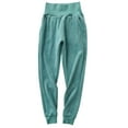 thumbnail image 1 of OGLCCG Women Fuzzy Fleece Pajamas Pants Casual Plus Size Elastic High Waist Teddy Lounge Pants Winter Warm Fluffy Plush Pjs Bottoms Homewear, 1 of 5