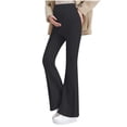 thumbnail image 1 of OGLCCG Women's Maternity Flare Leggings Over The Belly Adjustable Waist Maternity Yoga Pants Stretch Soft Workout Pregnancy Leggings, 1 of 4