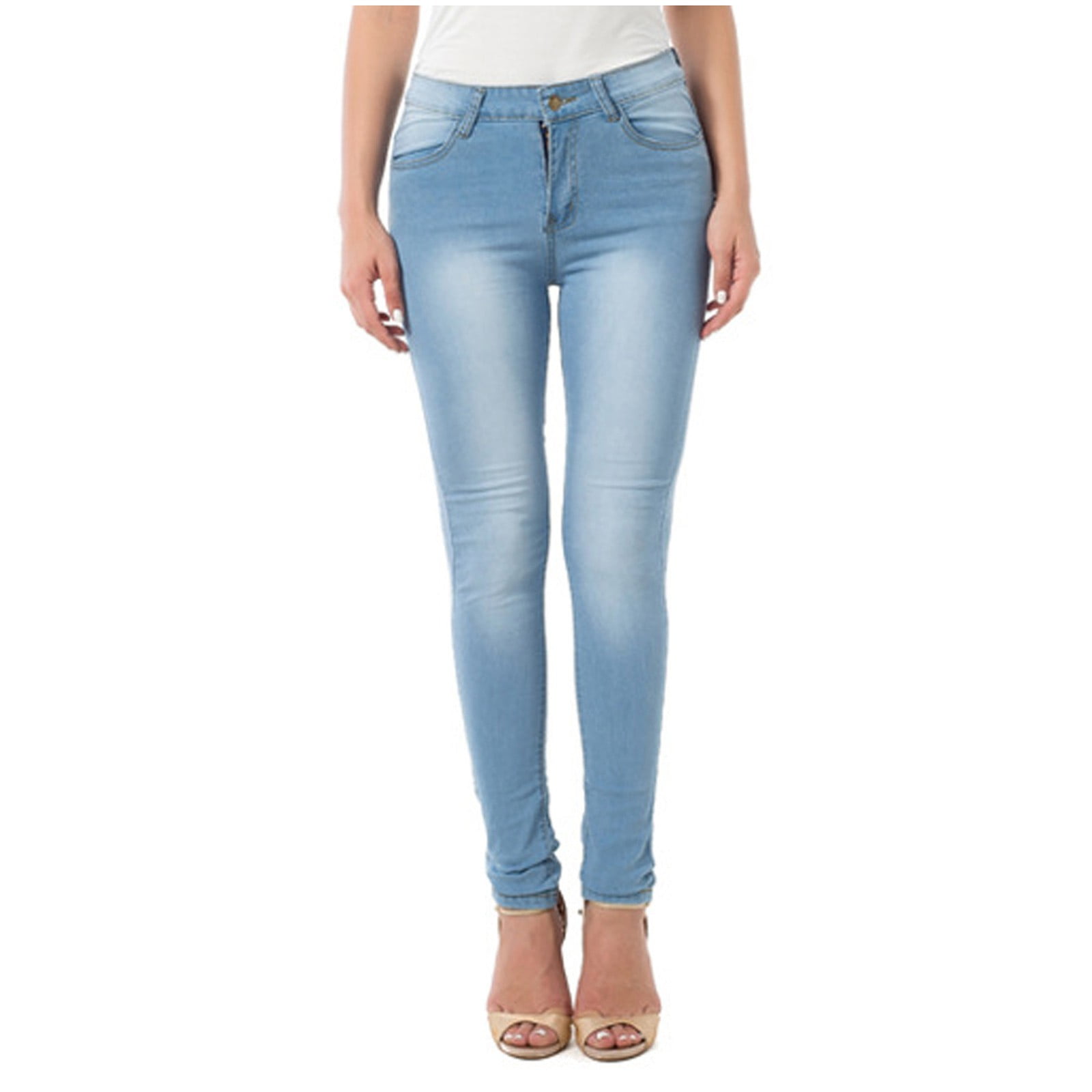 Shascullfites Grey Denim Jeans for Women Skinny Slim Washed Bum Lift  Classic Stretch Streetwear Thin Jeggings - AliExpress