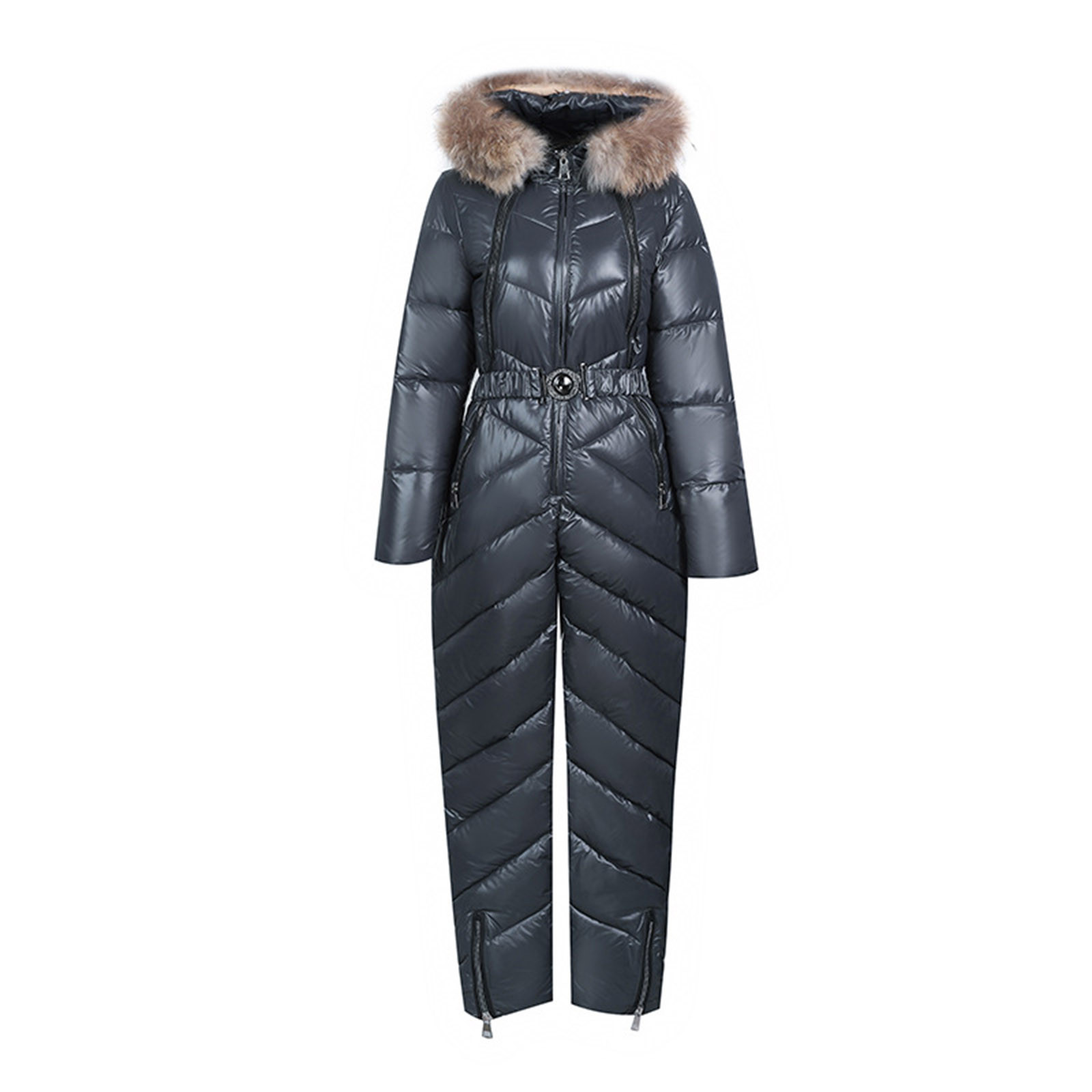 OGLCCG Women's One Piece Ski Suits Windproof Jumpsuits Overalls Winter