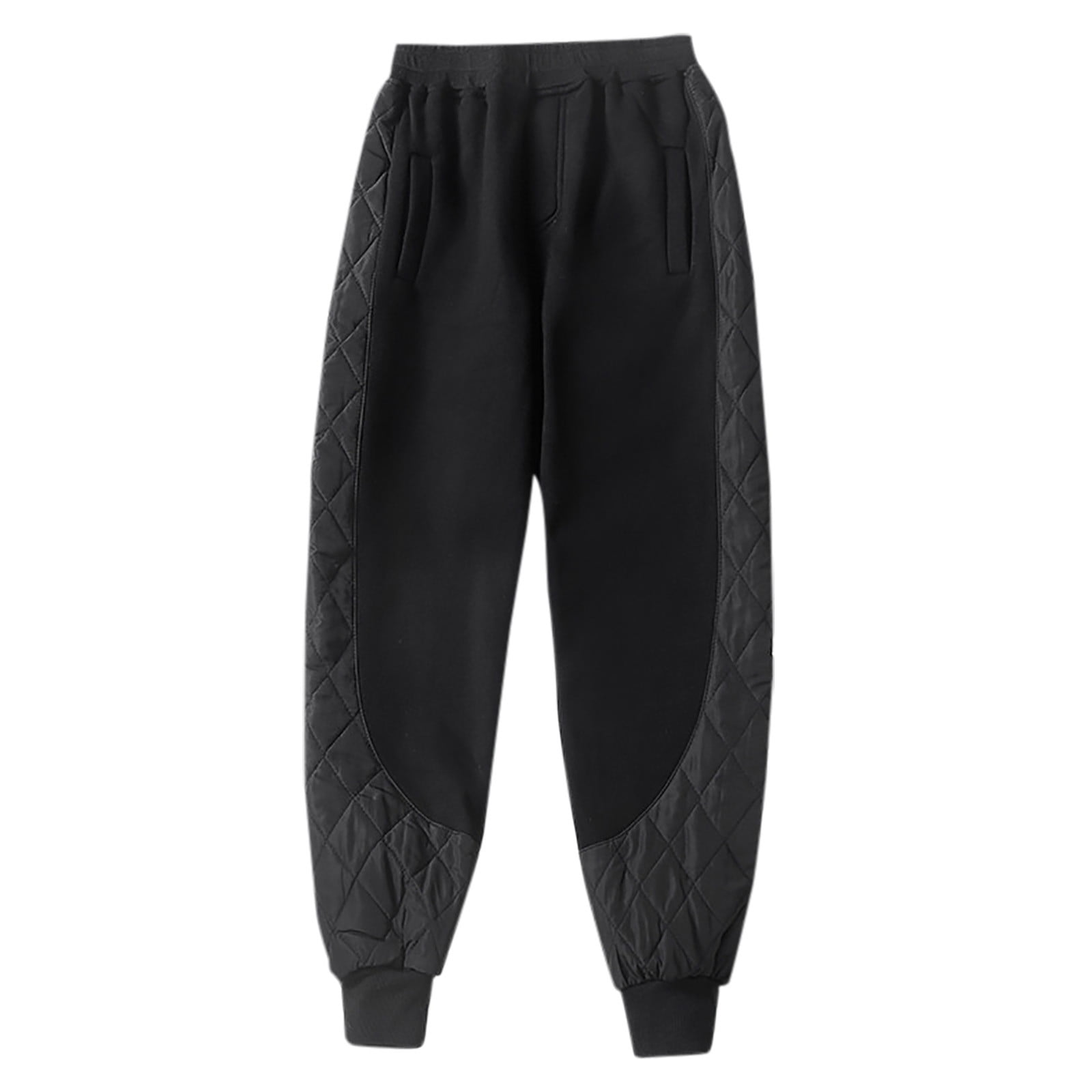 OGLCCG Women's Winter Thicken Warm Pants Cotton Padded Fleece Ski Snow Pants Sherpa Lined