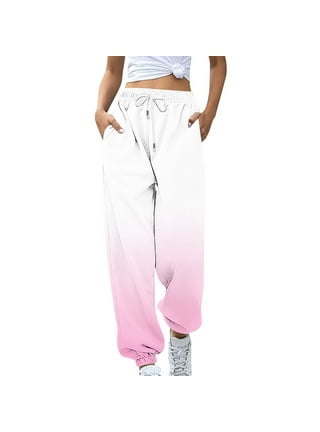 #followme Tie Dye Jogger Set for Women French Terry Womens Two Piece  Sweatsuit (Tie Dye Pink, X-Large)