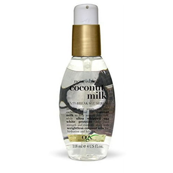 OGX Anti-Breakage Serum, Nourishing Coconut Milk, 4oz