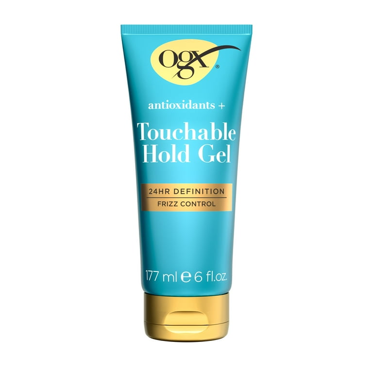 OGX Antioxidants Touchable Hold Gel Medium Hold 6 fl oz frizz