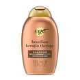 thumbnail interactive-video image 1 of OGX Brazilian Keratin Therapy Moisturizing Daily Shampoo with Cocoa Butter, 13 fl oz, 1 of 11