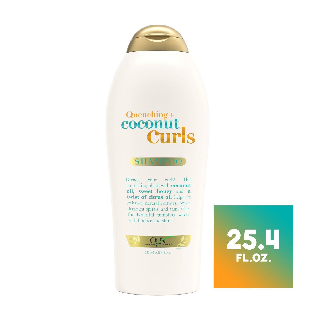 OGX Coconut Curls Shampoo 25 4 Fl Oz Walmart OGX Coconut Curls Shampoo 25 4 Fl Oz Walmart