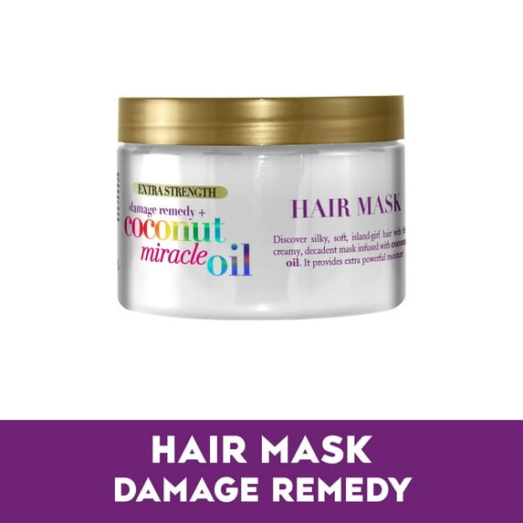 OGX Extra Strength Damage Remedy + Coconut Miracle Oil Hair Mask 6 oz
