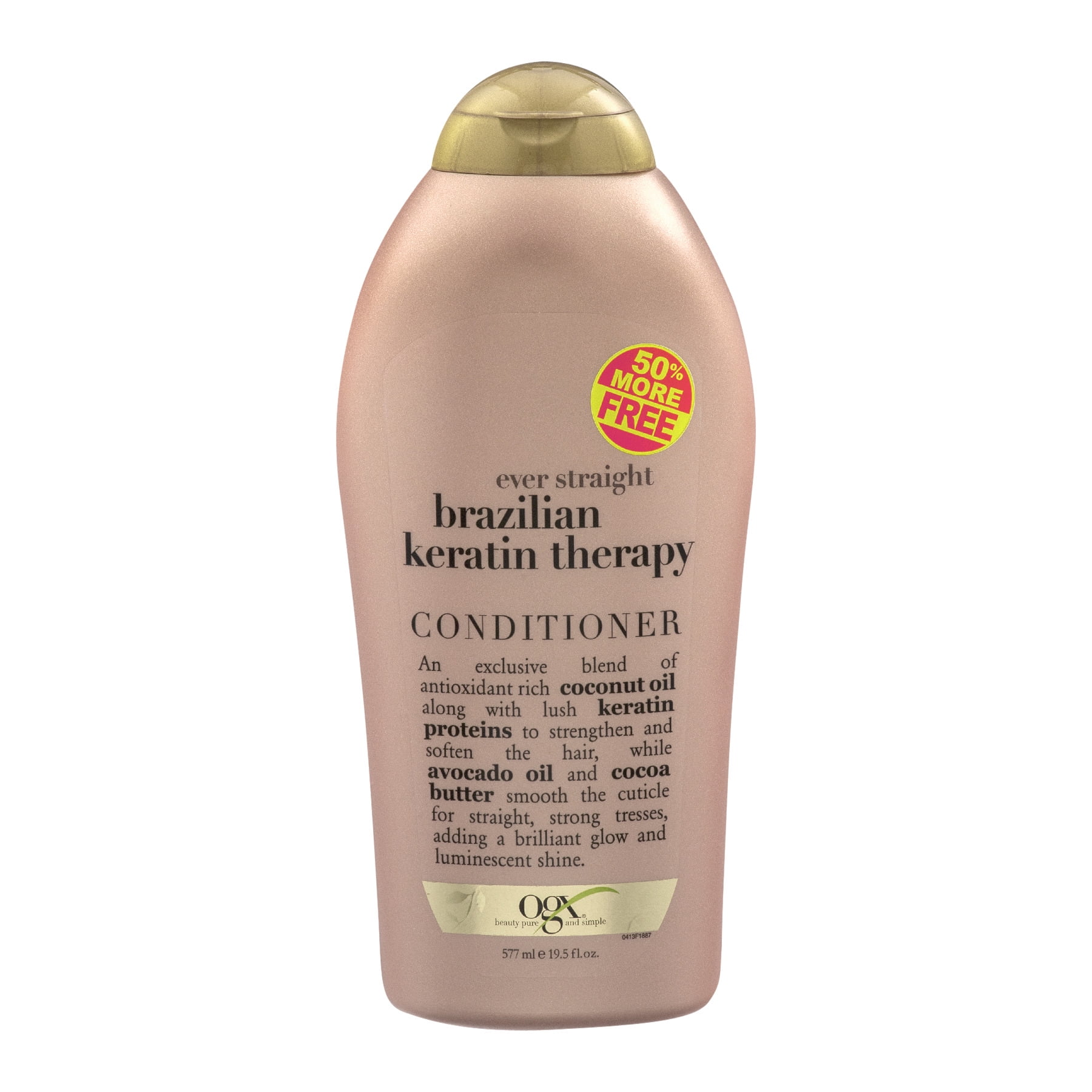 Ogx ever straight clearance brazilian keratin therapy conditioner