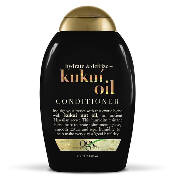 OGX Hydrate and Defrizz Kuku&iacute; Oil Conditioner 385ml