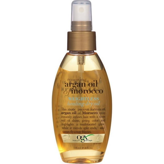 OGX Moroccan Argan Oil Weightless Healing Dry Oil 4 oz - (Pack of 3)