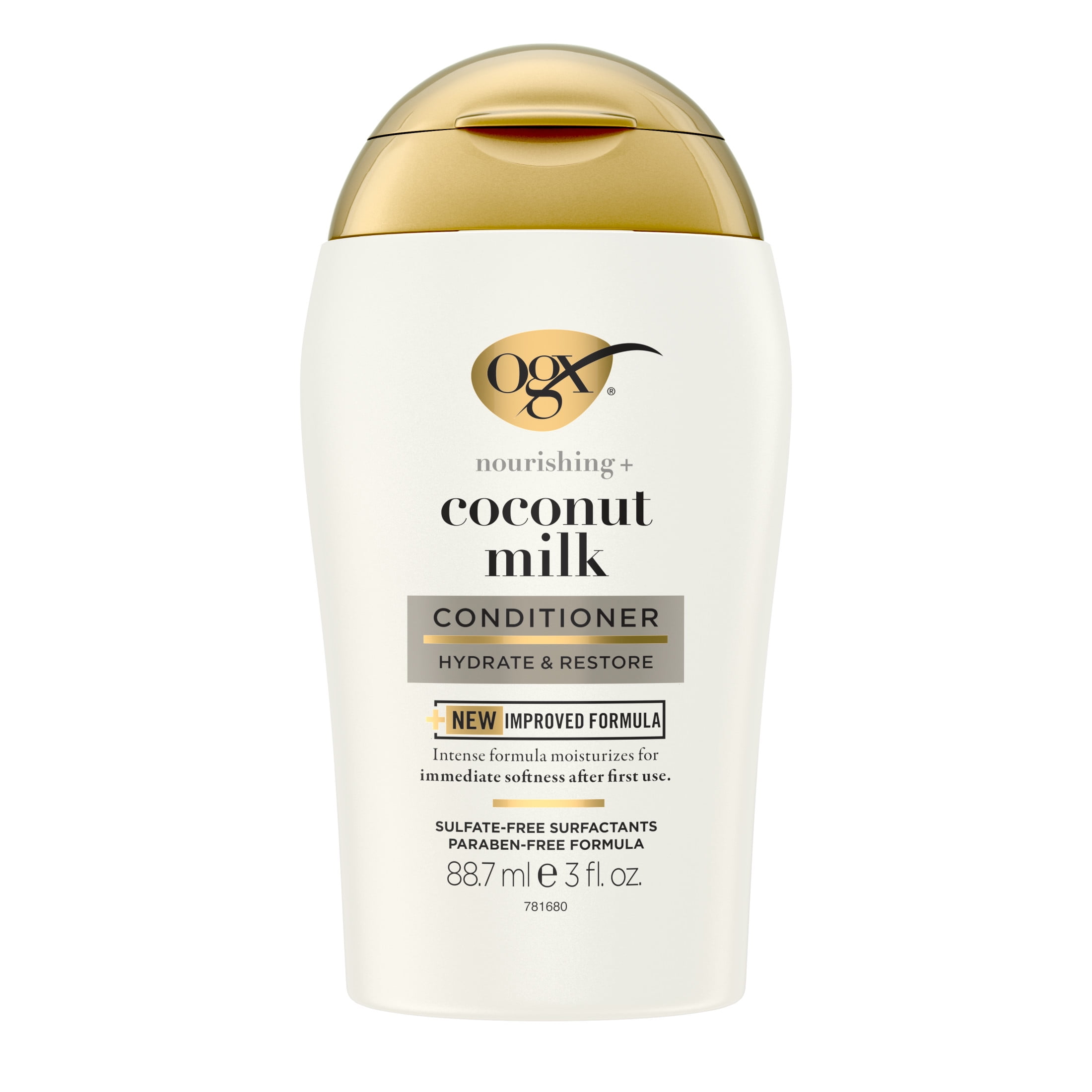 OGX Nourishing + Coconut Milk Moisturizing Conditioner, 3 fl. oz