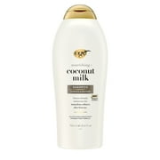 OGX Nourishing + Coconut Milk Moisturizing Daily Shampoo with Egg White Protein, 25.4 fl oz