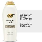 OGX Nourishing + Coconut Milk Moisturizing Daily Shampoo with Egg White Protein, 25.4 fl oz