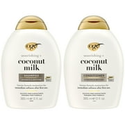 OGX Nourishing + Coconut Milk Moisturizing Hair Shampoo & Conditioner Set, 13 fl. oz