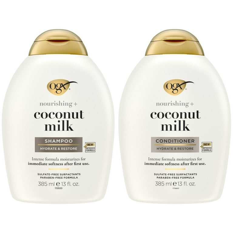OGX Nourishing + Coconut Milk Moisturizing Hair Shampoo