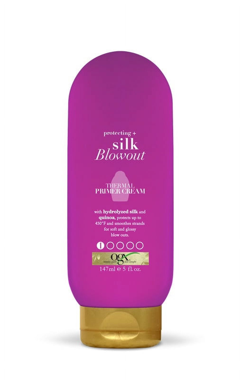 OGX® Protecting + Silk Blowout Thermal Primer Cream 5 FL OZ
