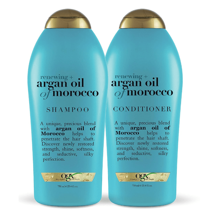 OGX Renewing + Argan Oil Moisturizing Daily Shampoo and