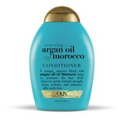OGX Renewing + Argan Oil of Morocco Hydrating Hair Conditioner, Cold-Pressed Argan Oil to Help Moisturize, Soften & Strengthen Hair, Paraben-Free with Sulfate-Free Surfactants, 13 fl oz