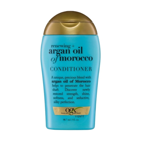 OGX Renewing + Argan Oil of Morocco Conditioner, 3 Ounce Trial Size (Pack of 18)