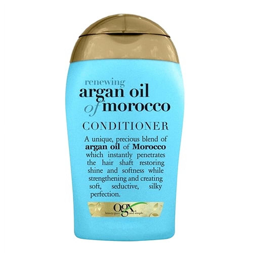 OGX Renewing Argan Oil of Morocco Hair Conditioner Travel Size, 3
