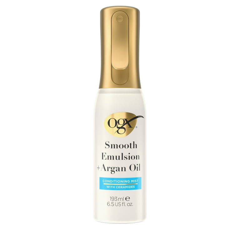 OGX Smooth Emulsion + Argan Oil Conditioning Hair Mist, 6.5 fl. oz