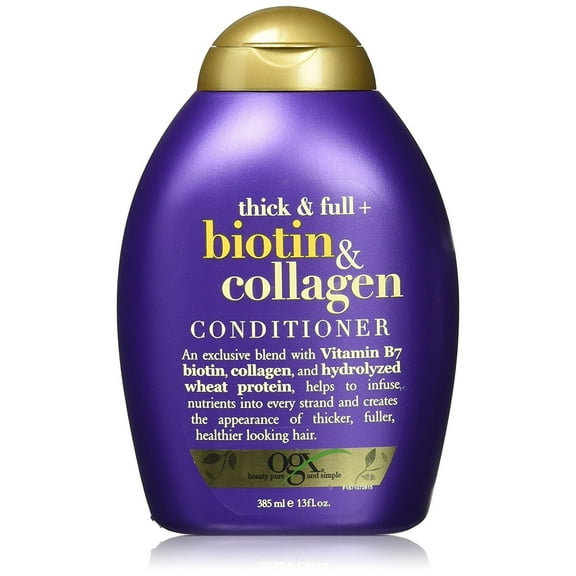 OGX Thick & Full Biotin & Collagen Conditioner 13 oz (Pack of 2)