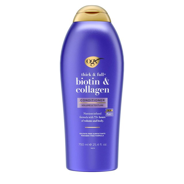 OGX Thick Full Biotin Collagen Salon Size Conditioner for Thin Hair