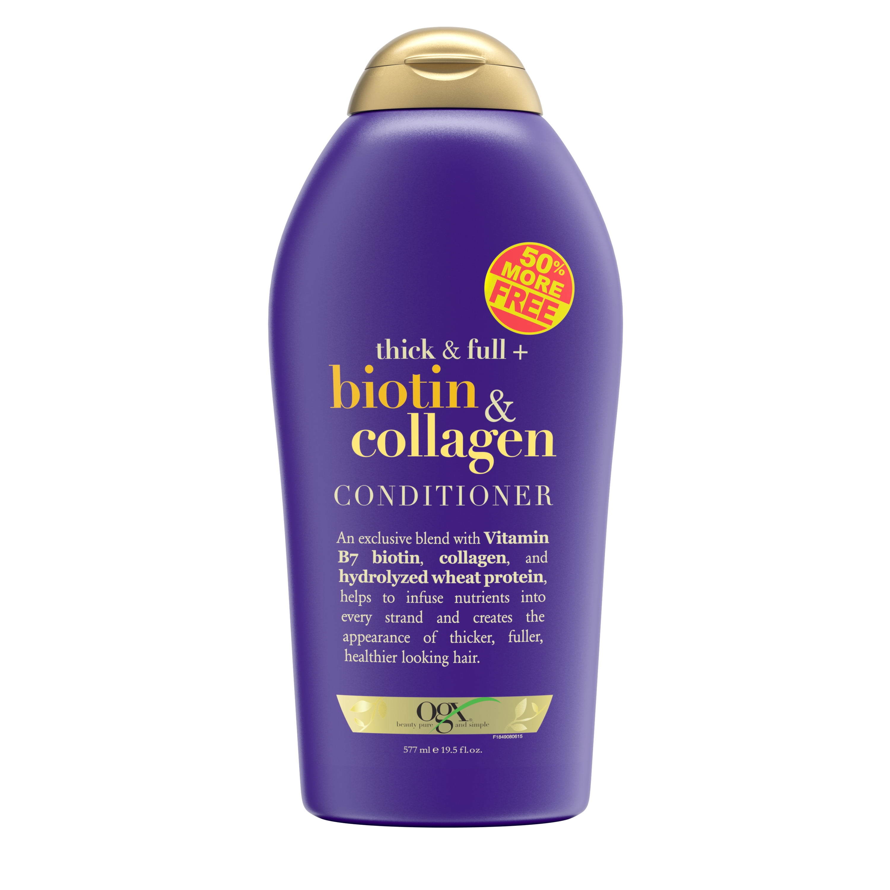 OGX Thick & Full + Biotin & Collagen Volumizing Conditioner for Thin