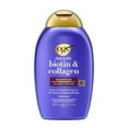 thumbnail interactive-video image 1 of OGX Thick & Full, Biotin & Collagen Volumizing Shampoo, 13 fl. oz, 1 of 11