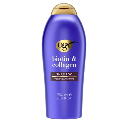 OGX Thick & Full + Biotin & Collagen Volumizing Shampoo, 25.4 fl. oz