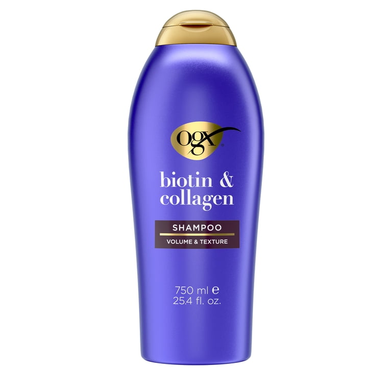 OGX Thick & Full + Biotin & Collagen Volumizing Shampoo, 25.4 fl