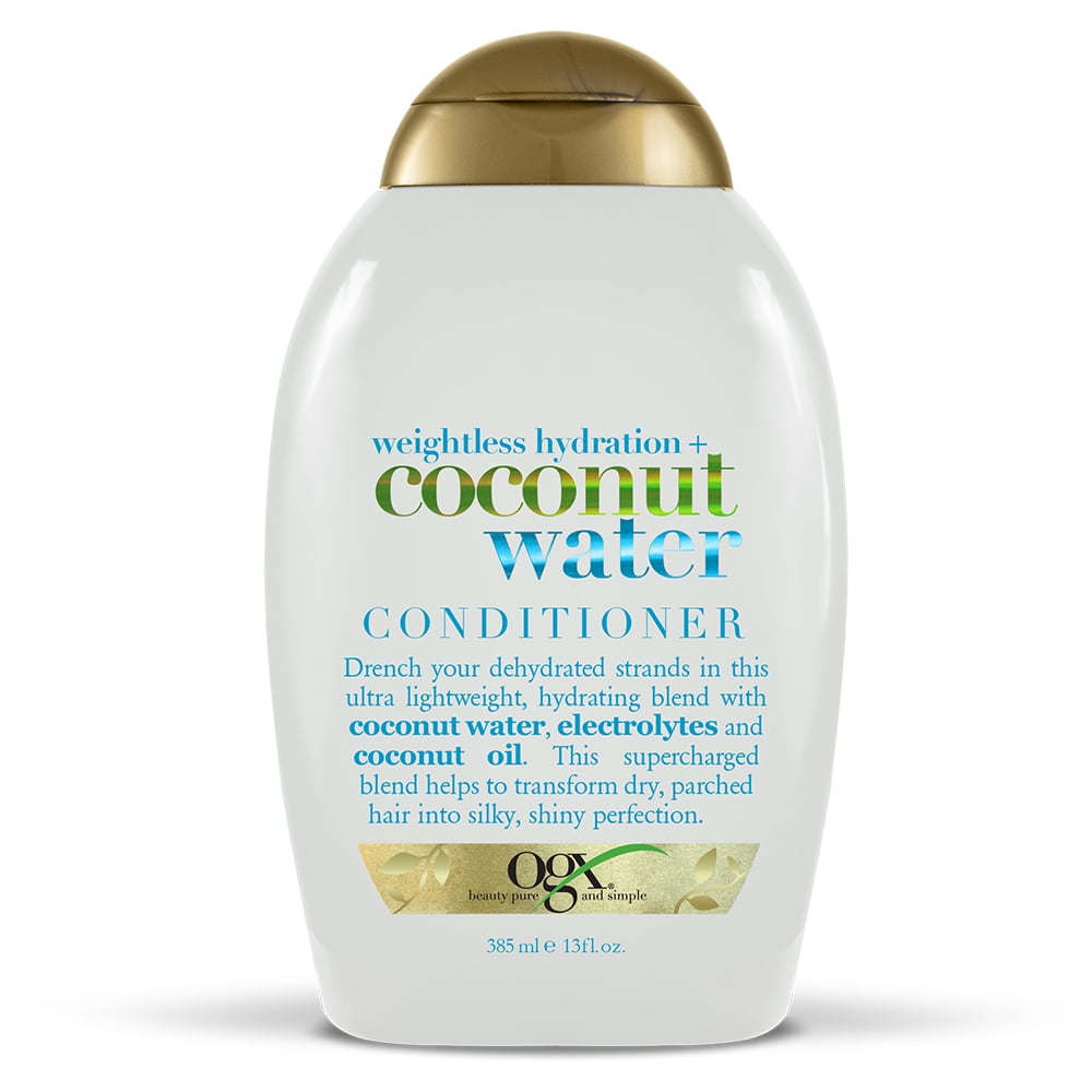 Bemærk Korrespondance Menneskelige race OGX® Weightless Hydration + Conditioner Coconut Water, 13.0 FL OZ -  Walmart.com