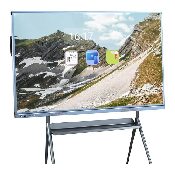 OH 55 inch Smartboard Screen Mirroring Reverse Control IR Touch Wireless 5G/WiFi Connectivity for Digital Signage, School & Conferences