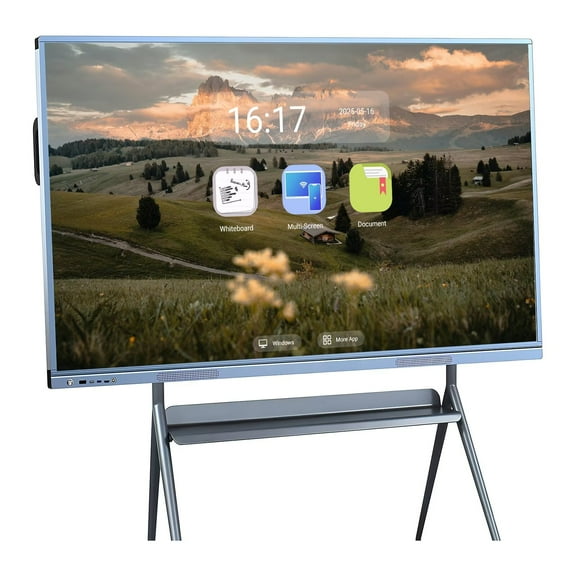 OH 55inch Smart Board Screen Mirroring Reverse Control IR Touch Wireless 5G/WiFi Connectivity for Digital Signage, School & Conferences