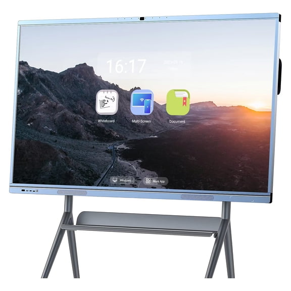 OH 65 inch Smart Boards Multi Touch Reverse Control IR Touch Wireless 5G/WiFi Connectivity for Digital Signage, School & Conferences