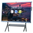 thumbnail image 1 of OH 65inch Interactive Whiteboard Multi Touch Reverse Control IR Touch Wireless 5G/WiFi Connectivity for Digital Signage, School & Conferences, 1 of 8
