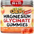 thumbnail image 1 of Center-Filled Magnesium Glycinate Gummies 400MG - High Absorption for Kids, Teens & Adults - Supplement for Sleep, Calm & Muscle Relaxation with B6 & D3 - Gluten Free & Vegan Friendly - 60 Count, 1 of 7