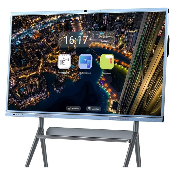 OH Interactive Whiteboard 65''Multi Touch Reverse Control IR Touch Wireless 5G/WiFi Connectivity for Digital Signage, School & Conferences
