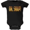 thumbnail image 1 of OH SNAP Comic Book Super Villian Soft Baby One Piece Black 3-6 M, 1 of 1