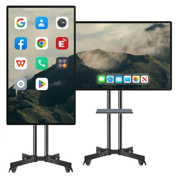 OH Smart Boards 49inch Pro Electronic Whiteboard Reverse Control IR Touch 360° Rotatable 2K Monitor Wireless 4G/WiFi Connectivity for Digital Signage, Classrooms & Conferences