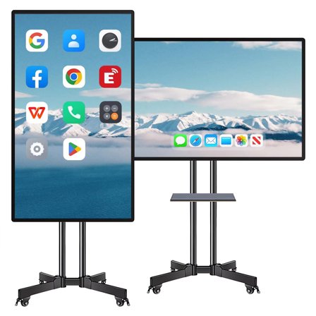 OH Smart Boards 49inch Pro Live Streaming Display, Screen Mirroring Reverse Control IR Touch 360 Rotatable 2K Monitor Wireless 4G/WiFi Connectivity for Digital Signage, Classrooms & Conferences