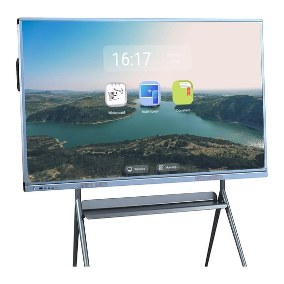 OH Smart Boards 55inch Pro Reverse Control IR Touch Rotatable 4K Monitor Wireless 5G/WiFi Connectivity for Digital Signage, School & Conferences