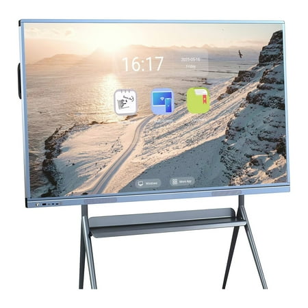 OH Smart Displays 55inch Pro Live Streaming Display, Screen Mirroring Reverse Control IR Touch Rotatable 4K Monitor Wireless 5G/WiFi Connectivity for Digital Signage, School & Conferences