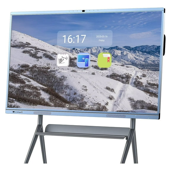 OH Smart Displays 65inch Pro Live Streaming Display, Multi Touch Reverse Control IR Touch Rotatable 4K Monitor Wireless 5G/WiFi Connectivity for Digital Signage, School & Conferences